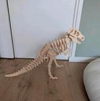 Dinosaurus bouwpakket dino hout decoratie, Ophalen of Verzenden, Gebruikt, Wanddecoratie