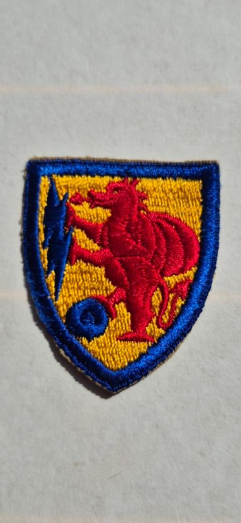 U.S. WWII 2nd chemical mortar battalion patch, Verzamelen, Militaria | Tweede Wereldoorlog, Ophalen of Verzenden, Amerika, Embleem of Badge