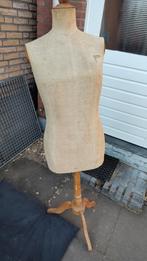 Vintage Paspop op houten poot - Decoratief en functioneel, Ophalen