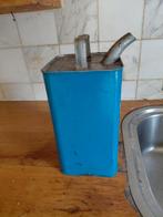 Esso oliekan 1956...blauw, Ophalen of Verzenden