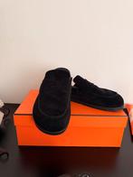 Hermès Go Mules, Ophalen, Zwart, Sandalen of Muiltjes, Zo goed als nieuw