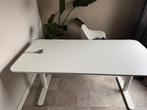 IKEA (Bekant) Zit/Sta-bureau wit - 160cm bij 80cm, Ophalen, Gebruikt