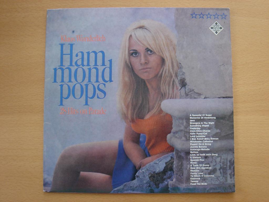 LP Hammonds Pops Klaus Wunderlich, Cd's en Dvd's, Vinyl | Overige Vinyl, Ophalen of Verzenden, Gebruikt, 12 inch
