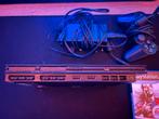 Playstation 2 Slim met FIFA 08, controller en kabels - ZGAN, Spelcomputers en Games, Met games, Zwart, Ophalen of Verzenden, Zo goed als nieuw