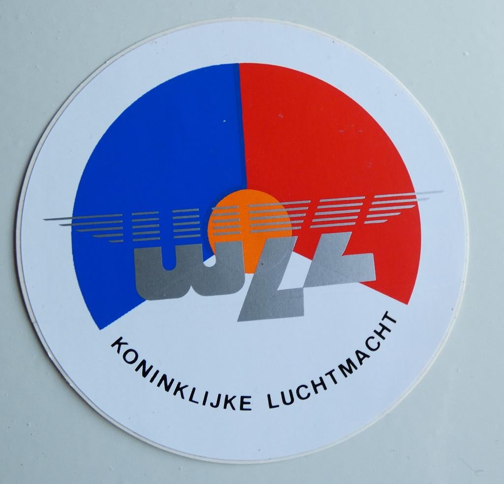 Sticker WZZ Koninklijke Luchtmacht F16 F35, Ophalen of Verzenden, Zo goed als nieuw