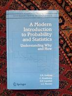 A Modern Introduction to Probability and Statistics, Ophalen of Verzenden, Beta, Zo goed als nieuw, WO
