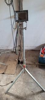 Bouwlamp met Statief, Ophalen, Gebruikt, Met statief, Lamp met armatuur