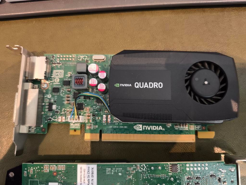 NVIDIA Quadro videokaart K600 (Low Profile), Computers en Software, Videokaarten, Ophalen of Verzenden, GDDR5