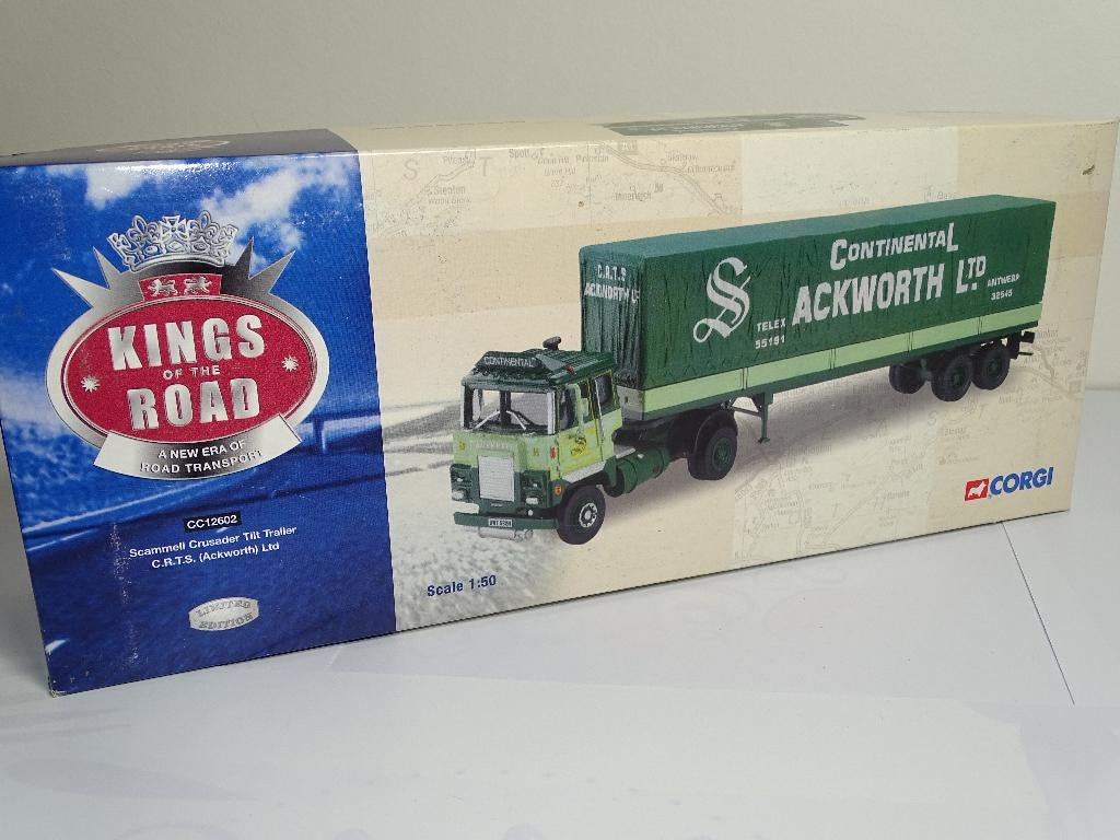 1/50 Corgi Scammel  Ackworth, Hobby en Vrije tijd, Modelauto's | 1:50, Ophalen of Verzenden, Nieuw, Bus of Vrachtwagen, Corgi