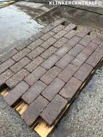 2.500m2 heide, grijs, antraciet betonklinkers 21x10,5x7/8cm, Tuin en Terras, Bij dit gebruikte product niet te achterhalen, Gebruikt