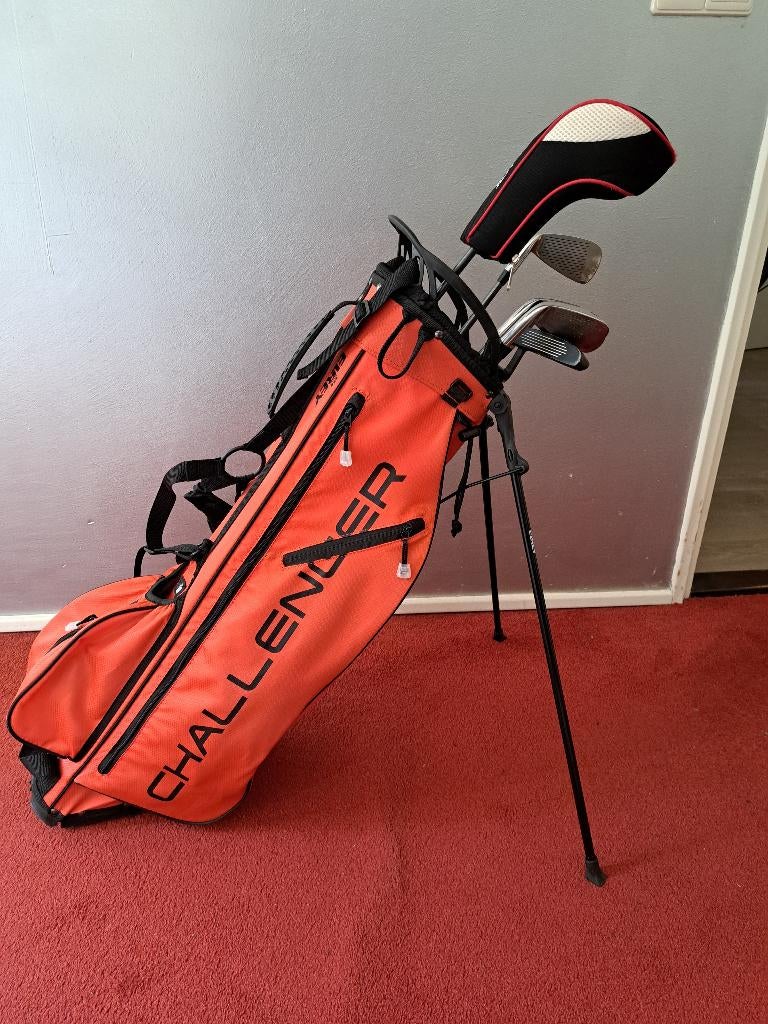Halve set golfclubs voor beginners (vrouw), Sport en Fitness, Golf, Ophalen, Gebruikt, Set, Overige merken