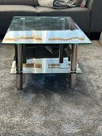 salon tafel, Huis en Inrichting, Tafels | Salontafels, Ophalen, 100 tot 150 cm, 50 tot 100 cm, Glas