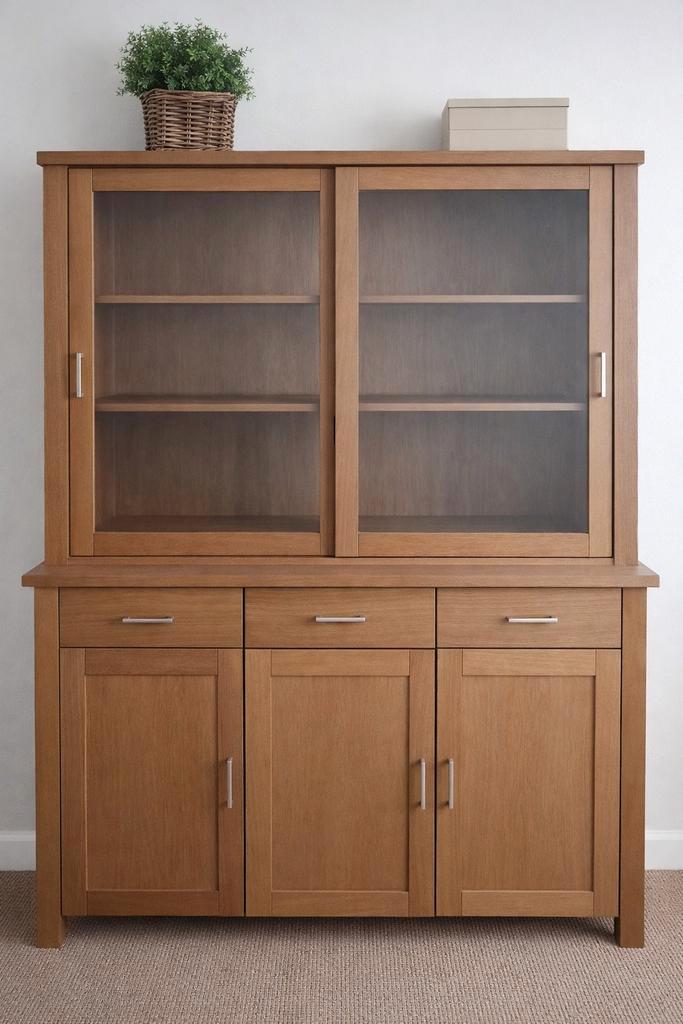 Buffetkast met gebruikerssporen - 2 delen, Huis en Inrichting, Kasten | Buffetkasten, Gebruikt, 150 tot 200 cm, 100 tot 150 cm