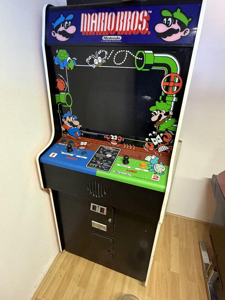 Originele Nintendo Mario Bros Widebody Arcade kast (1983), Verzamelen, Automaten | Overige, Ophalen, Gebruikt
