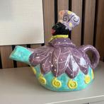 Handgemaakte keramische theepot – kleurrijk & oosters design, Ophalen of Verzenden