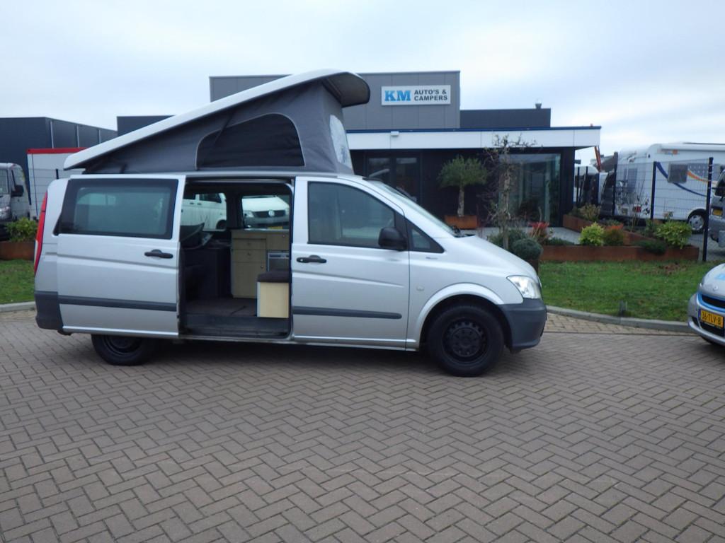 Mercedes-Benz VITO Buscamper bovenbed benedenbed nette busca, Caravans en Kamperen, Campers, Klaas Mussche, Mercedes-Benz, Bedrijf