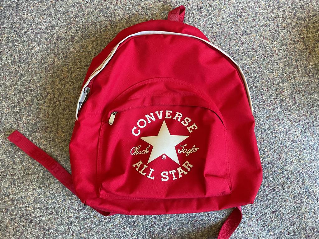 Converse All Star Rugzak Rood, Overige merken, Gebruikt, 25 tot 40 cm, Ophalen of Verzenden
