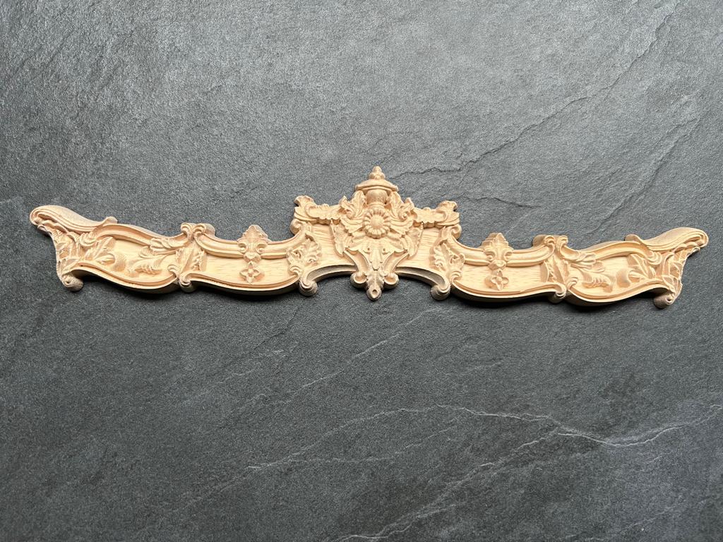 Baroc brocante houtsnijwerk ornament applique, Brocante, Nieuw, Ophalen of Verzenden, https://verburgtvintage.nl/#contact
