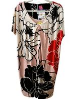 Nieuw Kyra model Irena jurk maat M koraal zwart, Maat 38/40 (M), Overige kleuren, Verzenden, Nieuw