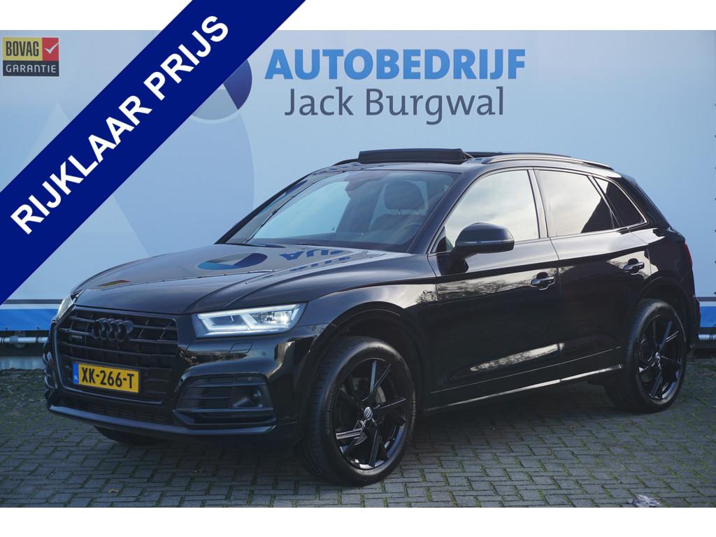 Audi Q5 2.0 TFSI 252PK S-Tronic Quattro Sport S Line Black E, Auto's, Automaat, 12 maanden, Gebruikt, Euro 6