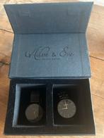 Adam&Eve couple horloge set nieuw!, Sieraden, Tassen en Uiterlijk, Horloges | Heren, Overige merken, Staal, Polshorloge, Nieuw