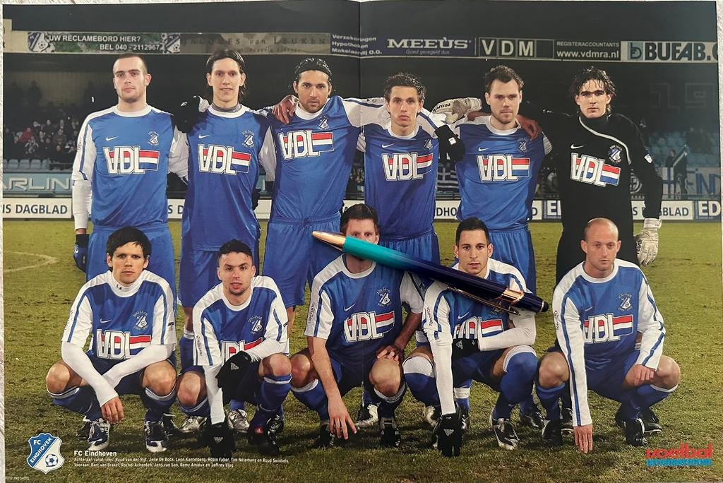 Poster FC Eindhoven uit 2010, Ophalen of Verzenden, Zo goed als nieuw, A1 t/m A3, Sport
