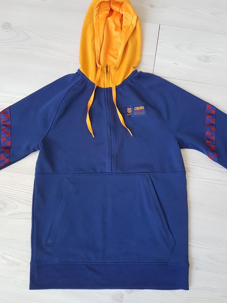 FC Barcelona Nike hoodie in maat small, Ophalen of Verzenden, Zo goed als nieuw, Shirt