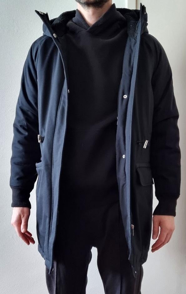 ELVINE Jas Zwart Maat S Zo Goed Als Nieuw, Zwart, Ophalen of Verzenden, Zo goed als nieuw, Elvine