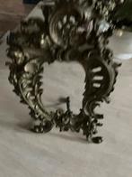 Antieke bronzen spiegel zonder glas, Ophalen of Verzenden, Rechthoekig