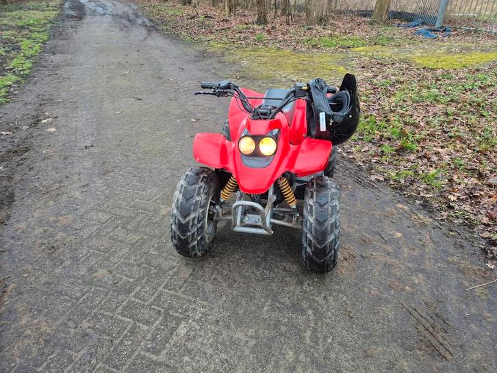 50cc 2 takt quad, Fietsen en Brommers, Minibikes, Midibikes en Pitbikes, Gebruikt, Overige typen, Ophalen of Verzenden