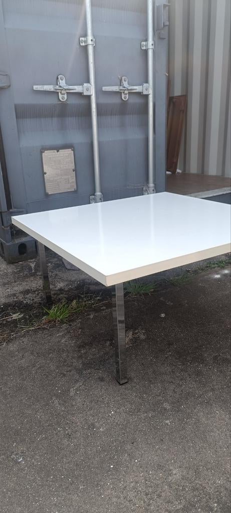 Vintage salontafel, stijl Martin Visser, formica en metaal, Huis en Inrichting, Tafels | Salontafels, Ophalen