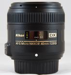 Nikon AF-S Micro-Nikkor 40mm/2.8G DX MACRO in NIEUW STAAT, Nikon Europe BV, Ophalen of Verzenden, Zo goed als nieuw, Macrolens