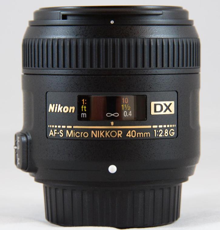 Nikon AF-S Micro-Nikkor 40mm/2.8G DX MACRO in NIEUW STAAT, Audio, Tv en Foto, Fotografie | Lenzen en Objectieven, Zo goed als nieuw