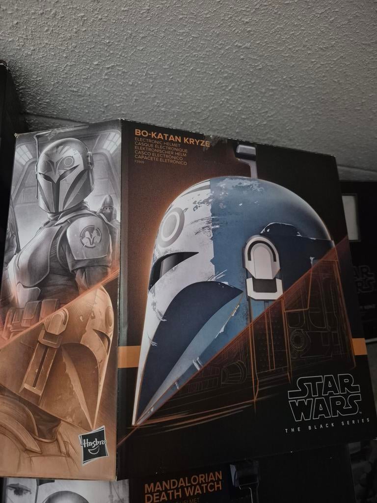 Bo Katan helm Star Wars Black Series Mandalorian Clone Wars, Verzamelen, Star Wars, Ophalen of Verzenden, Zo goed als nieuw, Actiefiguurtje