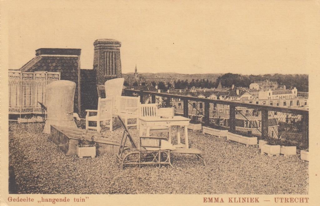 Utrecht - Emma Kliniek, Verzamelen, Ansichtkaarten | Nederland, Verzenden, 1920 tot 1940, Ongelopen, Utrecht
