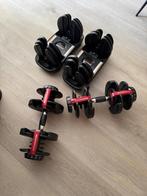2x BOWFLEX verstelbare halters / dumbells 2 kg tot 24 kg, Sport en Fitness, Fitnessmaterialen, Ophalen, Zo goed als nieuw, Armen