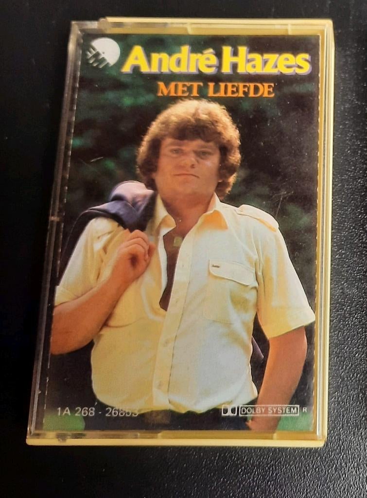Cassettebandje Andre Hazes - Met Liefde, Ophalen of Verzenden, Gebruikt, Nederlandstalig, 1 bandje