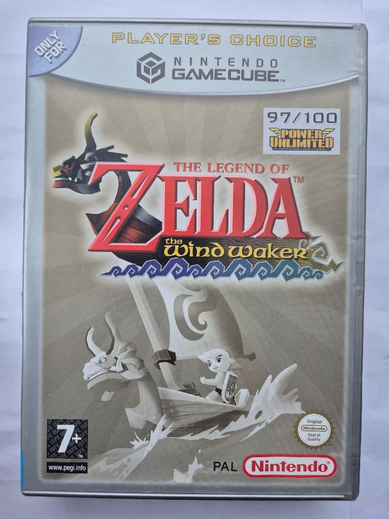 the legend of ZELDA the WINDWAKER + VIP, Spelcomputers en Games, Games | Nintendo GameCube, Gebruikt, 1 speler, Racen en Vliegen