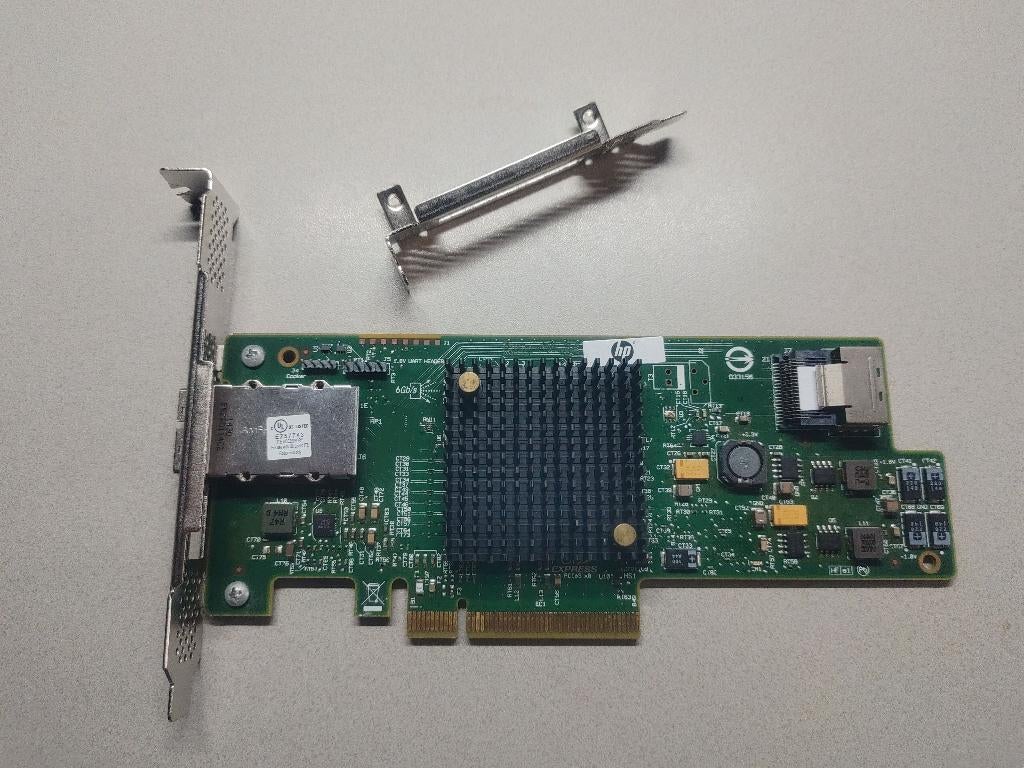 LSI SAS9217-4i4e SAS/SATA HBA Controller IT mode, Ophalen of Verzenden, Gebruikt, SATA