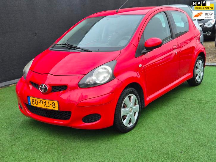 Toyota Aygo 1.0-12V Navigator 1e eig AUTOMAAT NAP!, Auto's, Toyota, Bedrijf, Te koop, Aygo, ABS, Airbags, Bluetooth, Centrale vergrendeling