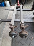 Aanhangwagen assen geremd gebruikt patm 90 170 oploopremmen, Ophalen of Verzenden, Gebruikt