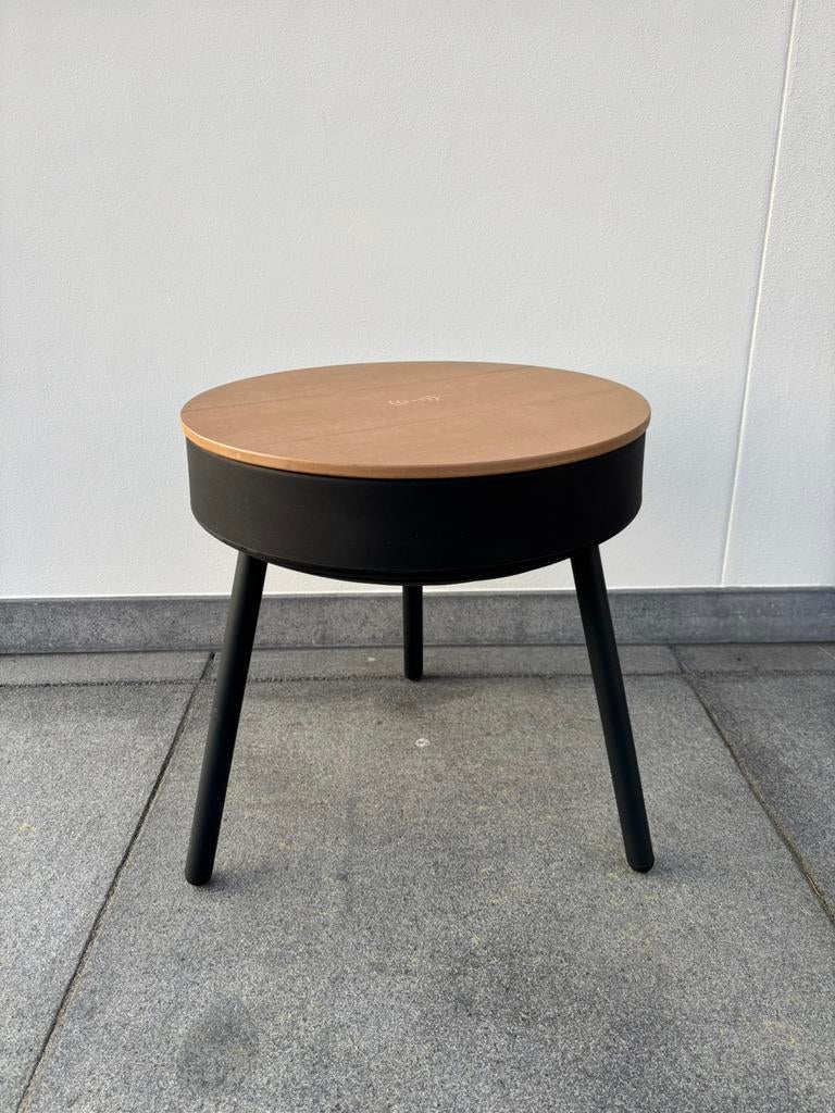 Muziektafel Human Comfort, oplaadbaar/Ø50 cm, 45 tot 60 cm, Rond, Nieuw, Ophalen of Verzenden