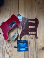 Gitaar onderdelen: slagplaten, humbucker, adapter, Muziek en Instrumenten, Ophalen of Verzenden, Gebruikt, Elektrische gitaar