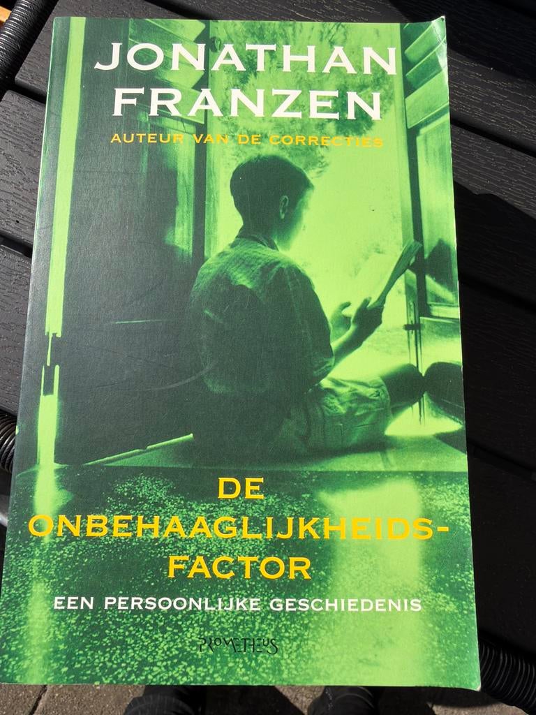 Z10.  Jonathan Franzen - De Onbehaaglijkheidsfactor, Boeken, Romans, Ophalen of Verzenden, Zo goed als nieuw, Nederland