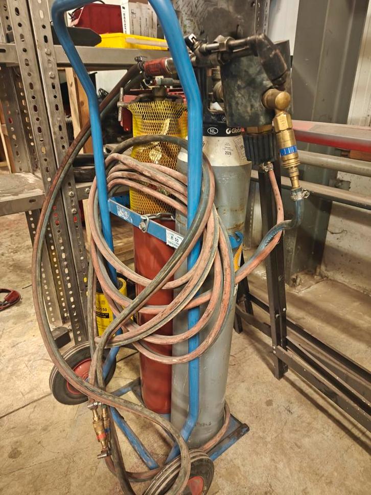 Snijbrander - Compleet met toebehoren, Doe-het-zelf en Verbouw, Gereedschap | Lasapparaten, Gebruikt, Overige typen, Minder dan 150 ampère