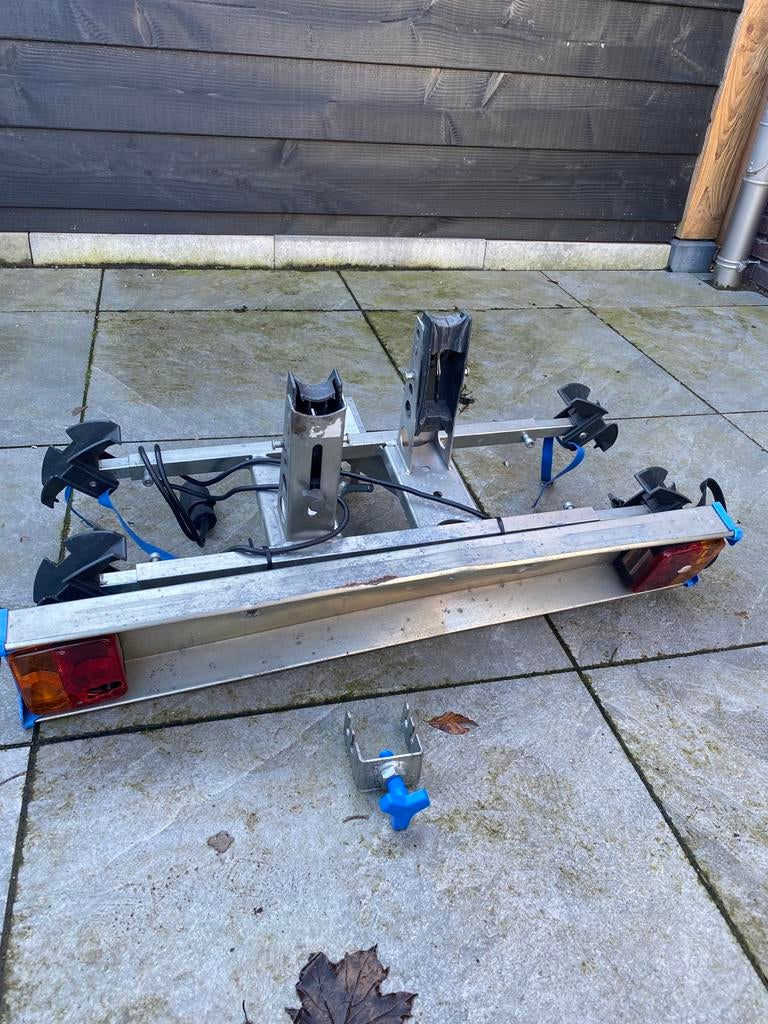 Twinny Load Plus fietsendrager voor 2 fietsen, Auto diversen, Fietsendragers, Ophalen, 2 fietsen, Gebruikt, Trekhaakdrager