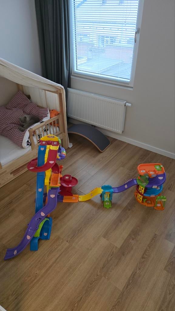 GRATIS: V- tech Toet toet auto's, Ophalen, Zo goed als nieuw, Handmatig, Overige merken