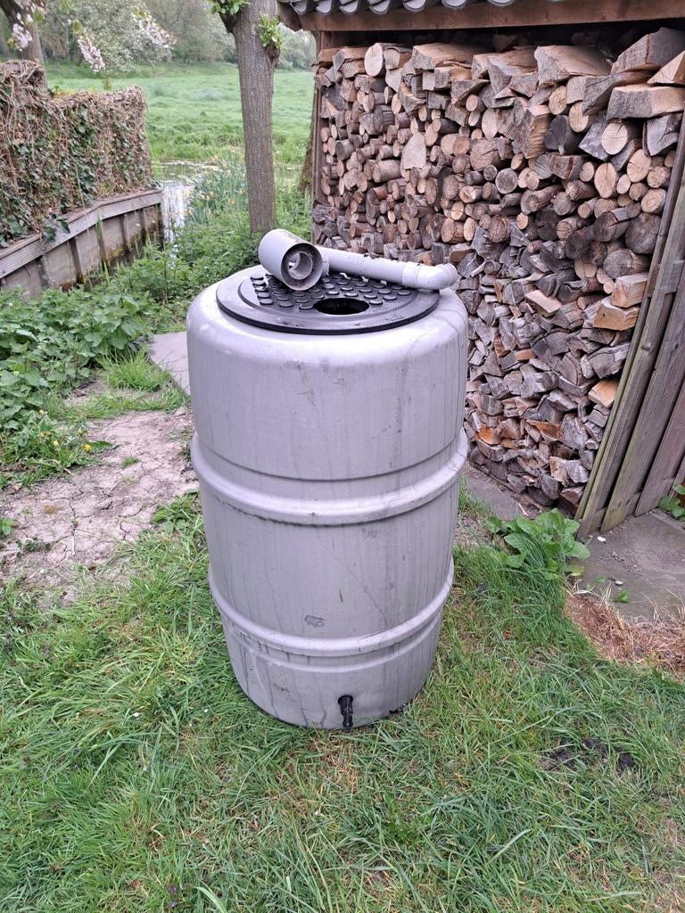 Regenton, Tuin en Terras, 150 liter of meer, Ophalen, Gebruikt