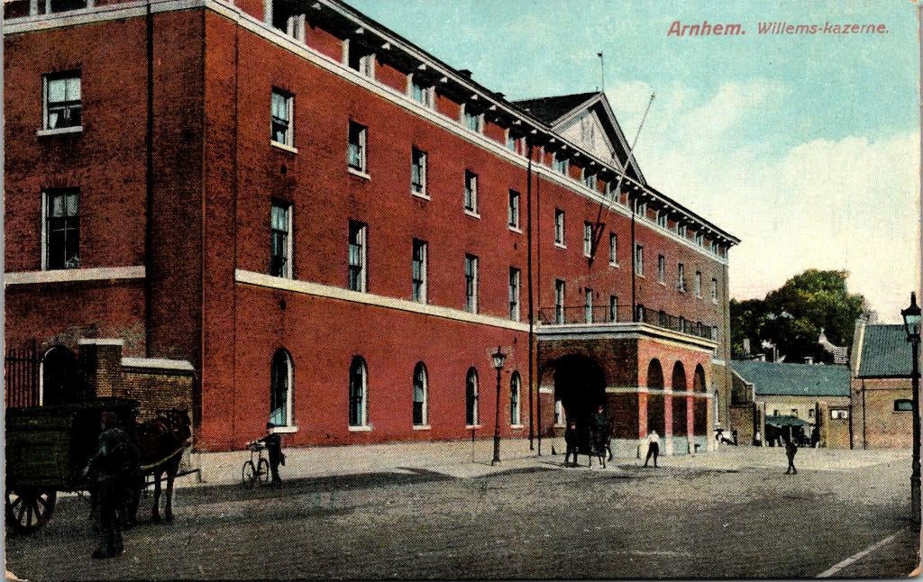 Willemskazerne - Arnhem, Verzenden, 1920 tot 1940, Ongelopen, Gelderland