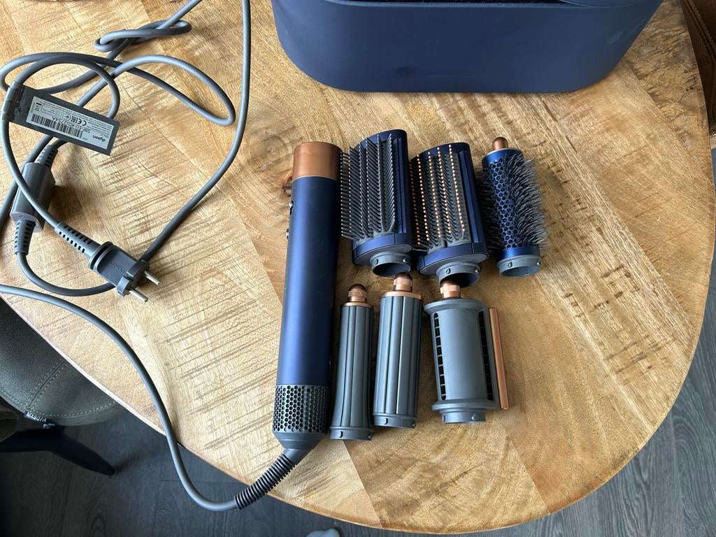 Dyson Airwrap  - Blauw/koper, Ophalen, Zo goed als nieuw, Haarverzorging